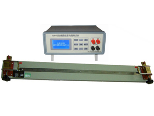 QJ84E智能数显直流双臂电桥及FZ-8804通用电阻夹具（电线电缆直流电阻测试仪）